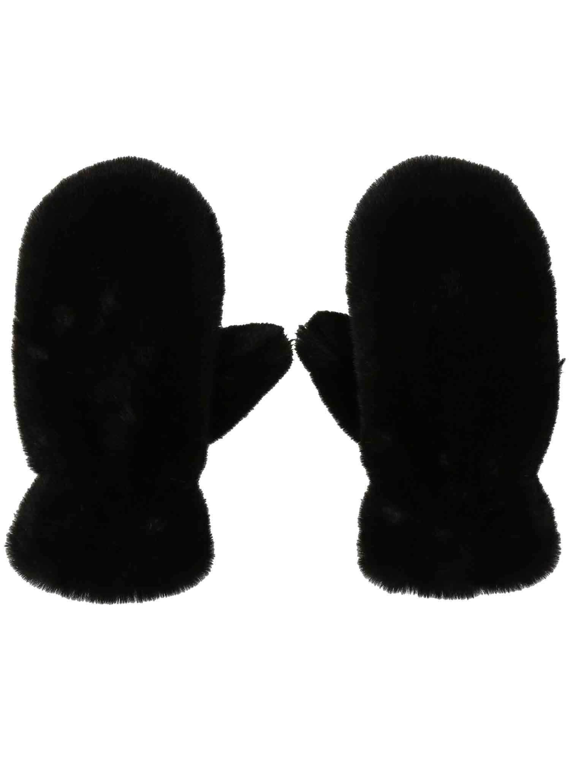 LOEVENICH Fäustlinge in Schwarz