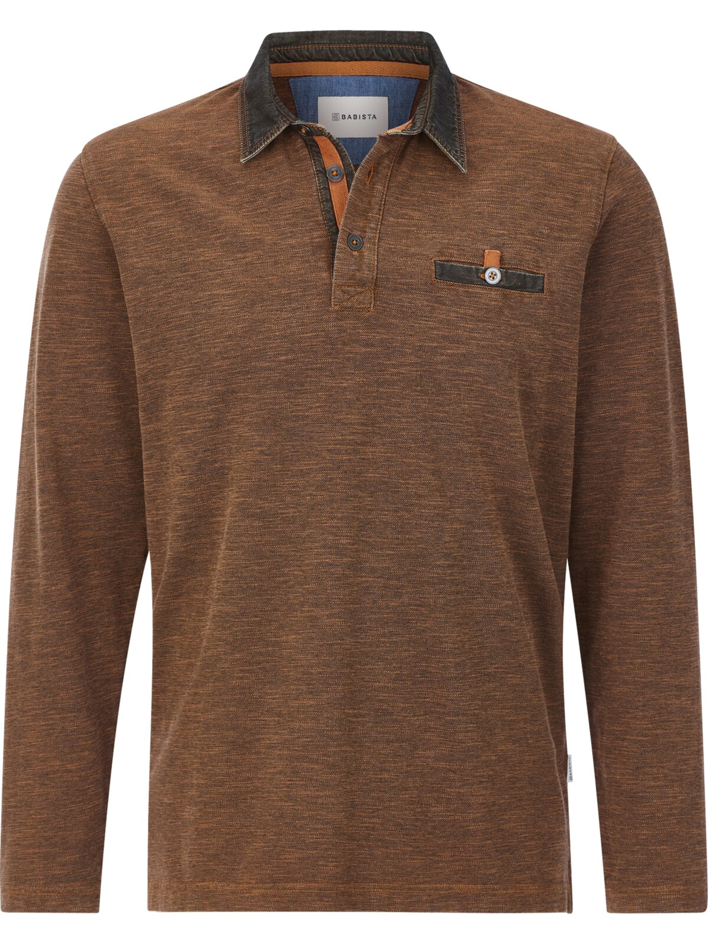 BABISTA Shirt 'Zupaterri' in Brown: front