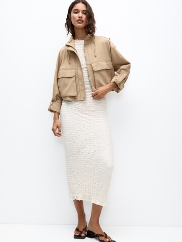 Pull&Bear Tussenjas in Beige