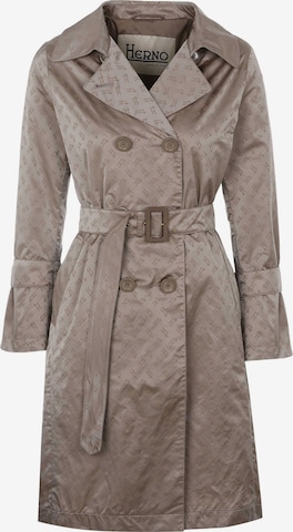 Cappotto di mezza stagione 'Herno Mantel' di Herno in beige: frontale