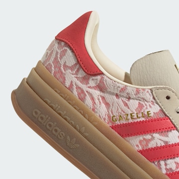 ADIDAS ORIGINALS Platform trainers 'Gazelle Bold x Liberty London' in White