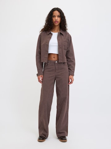 Wide Leg Pantalon 'JXAmy' JJXX en marron