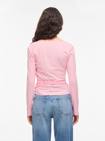 VILA Shirt 'VIGina' in Roze