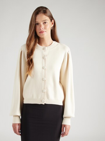 YAS Knit cardigan 'YASFonny' in Beige: front