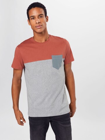 Iriedaily - Camiseta en gris: frente