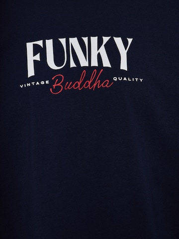 Funky Buddha Tričko – modrá