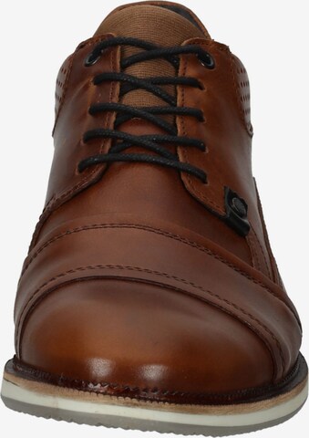 BULLBOXER Athletic Lace-Up Shoes in Brown