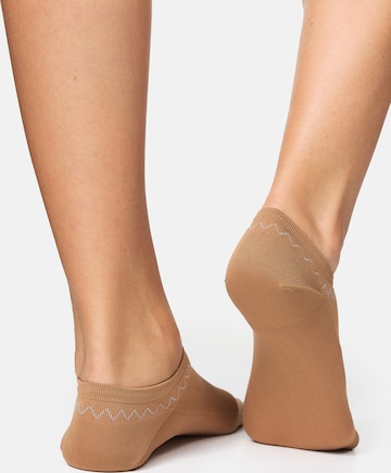 Nur Die Ankle Socks in Beige