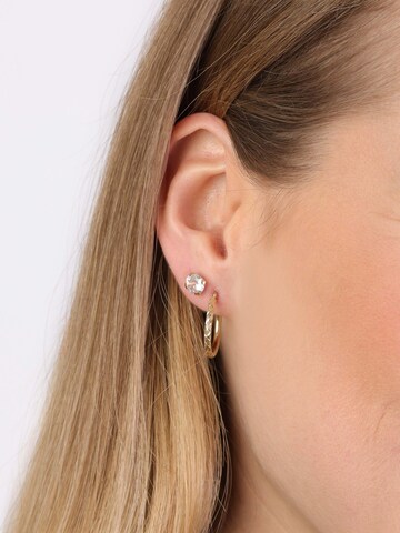 Lucardi Oorbellen 'Klassisch' in Goud