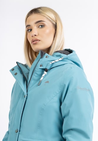 Manteau fonctionnel Schmuddelwedda en bleu