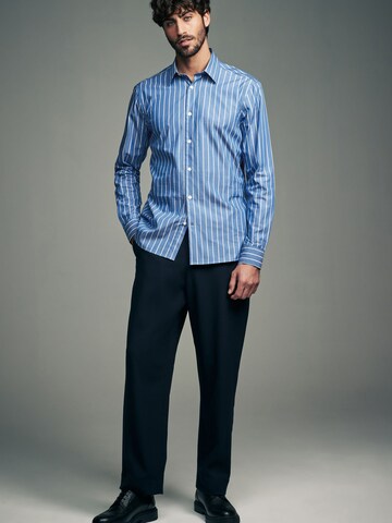 Coupe regular Chemise Next en bleu