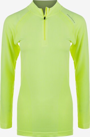 ENDURANCE Performance Shirt 'Halen' in Yellow: front