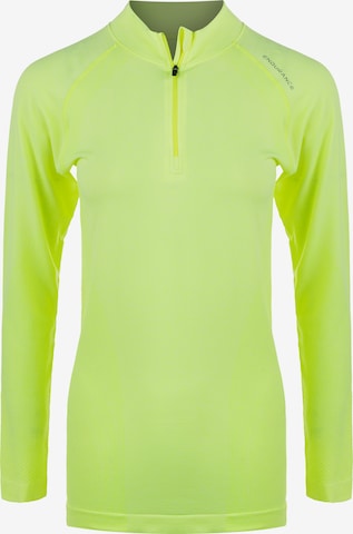 ENDURANCE Performance Shirt 'Halen' in Yellow: front