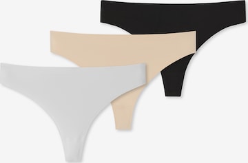 SCHIESSER Thong ' Invisible Soft ' in Mixed colors: front