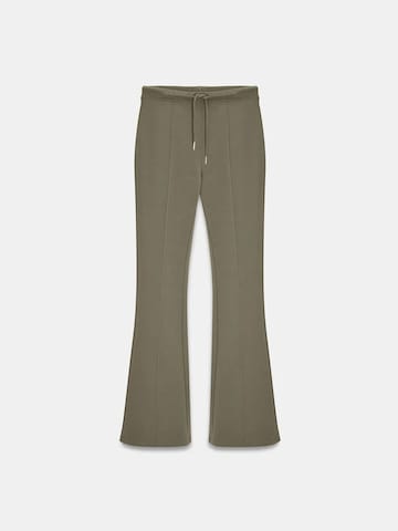 Dilvin Flared Pants in Green