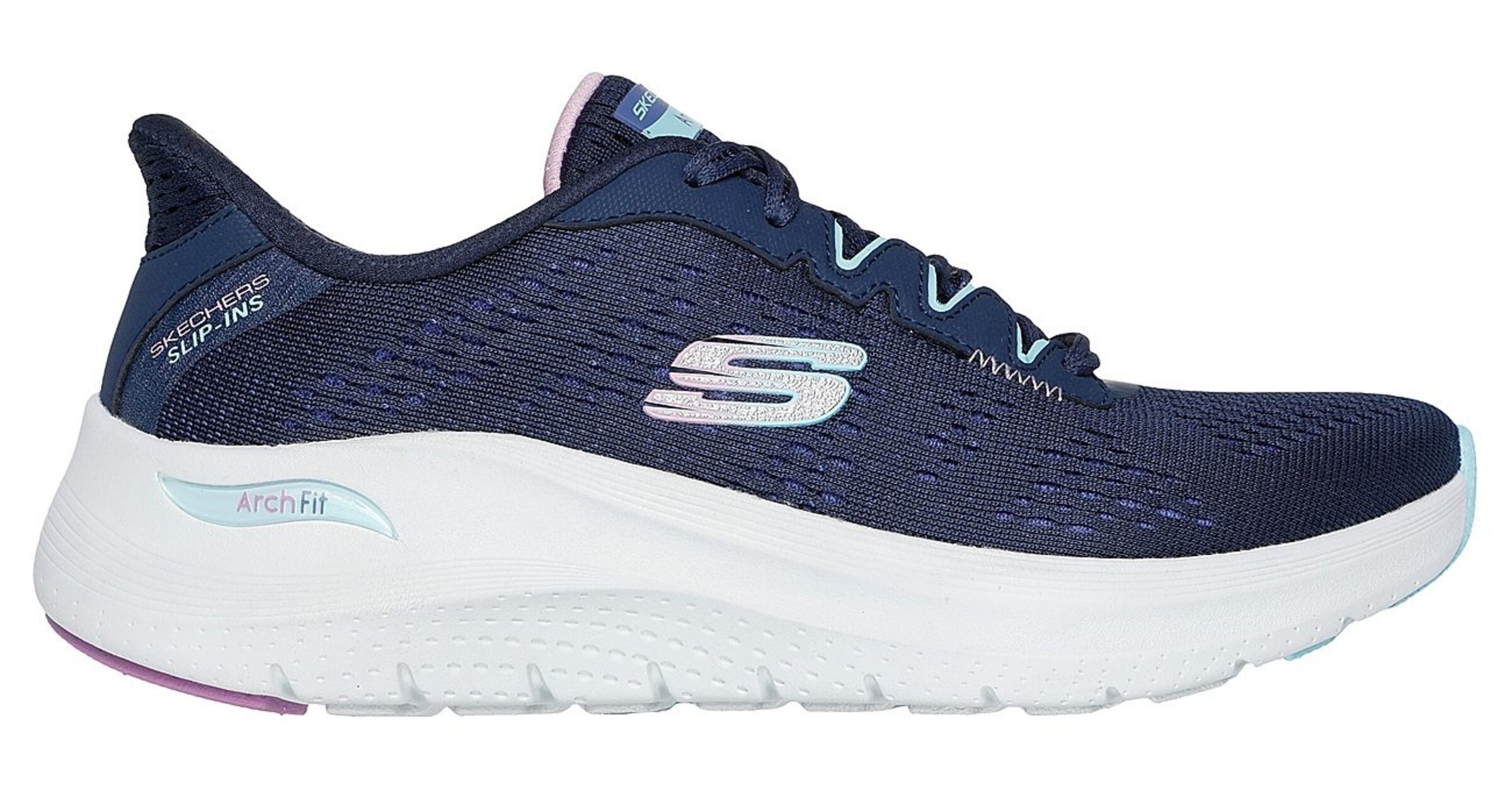 SKECHERS Sneaker in Blau