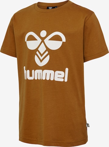 Hummel T-Shirt in Braun