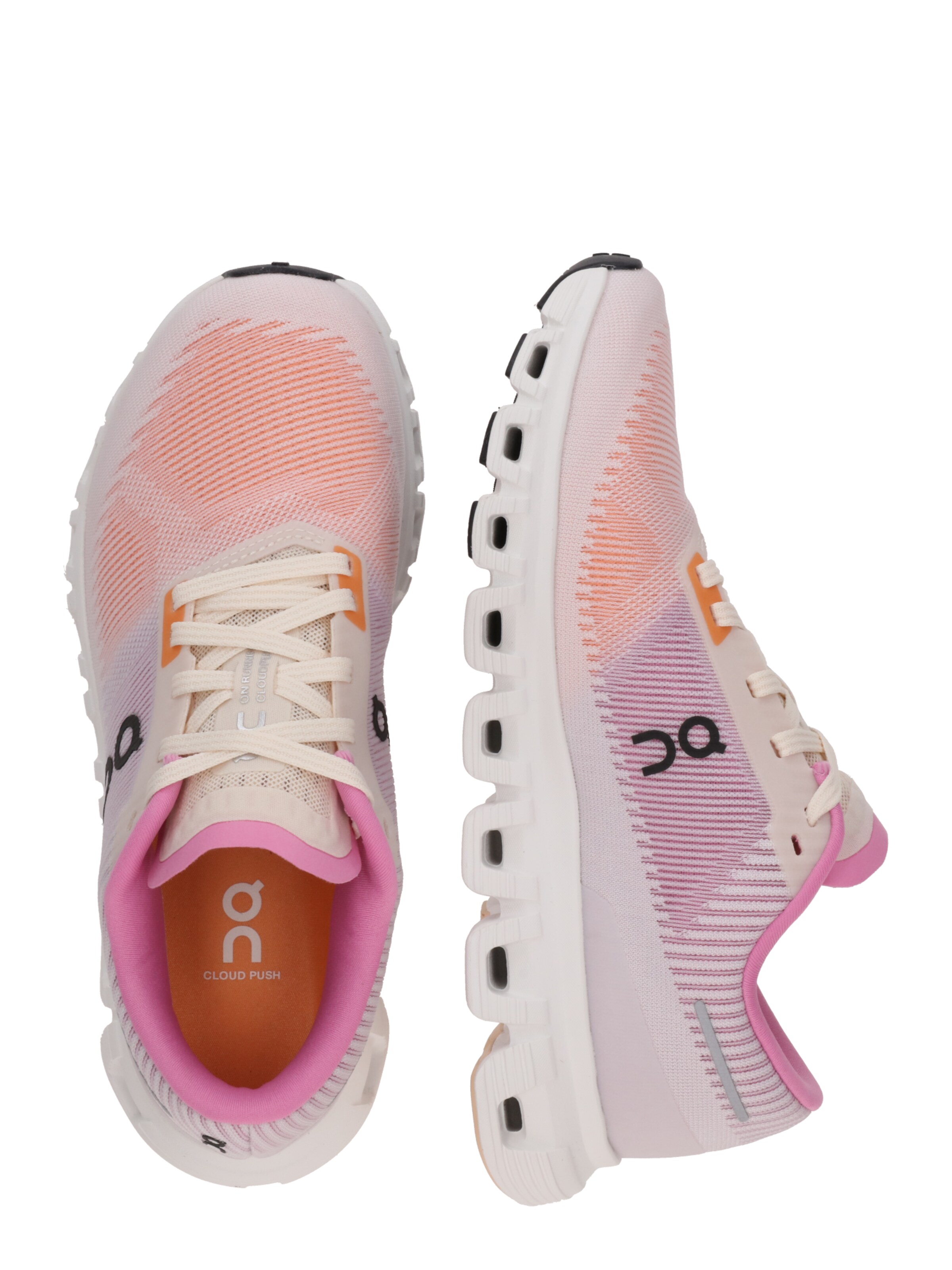 On - Zapatillas deportivas bajas en naranja