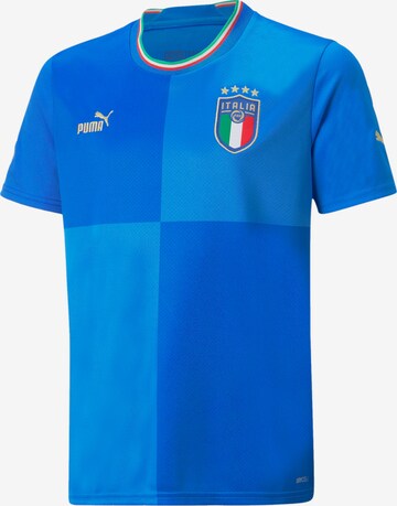 Tricou funcțional 'Italien 2022' de la PUMA pe albastru