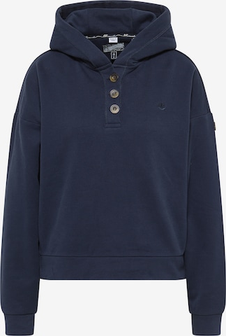 Sweat-shirt DreiMaster Vintage en bleu : devant