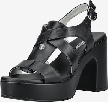 Sandales Nero Giardini en noir : devant