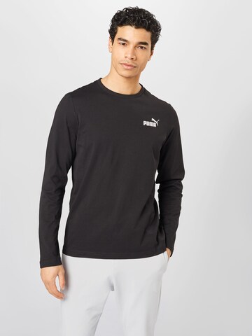 PUMA Shirt in Zwart: voorkant