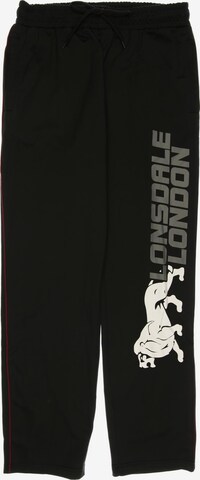 LONSDALE Stoffhose 33 in Schwarz: predná strana