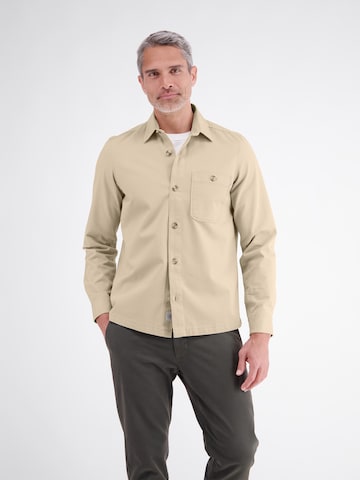LERROS Regular fit Button Up Shirt in Beige