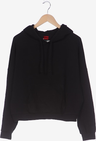 HUGO Red Sweatshirt & Zip-Up Hoodie in L in Black: front