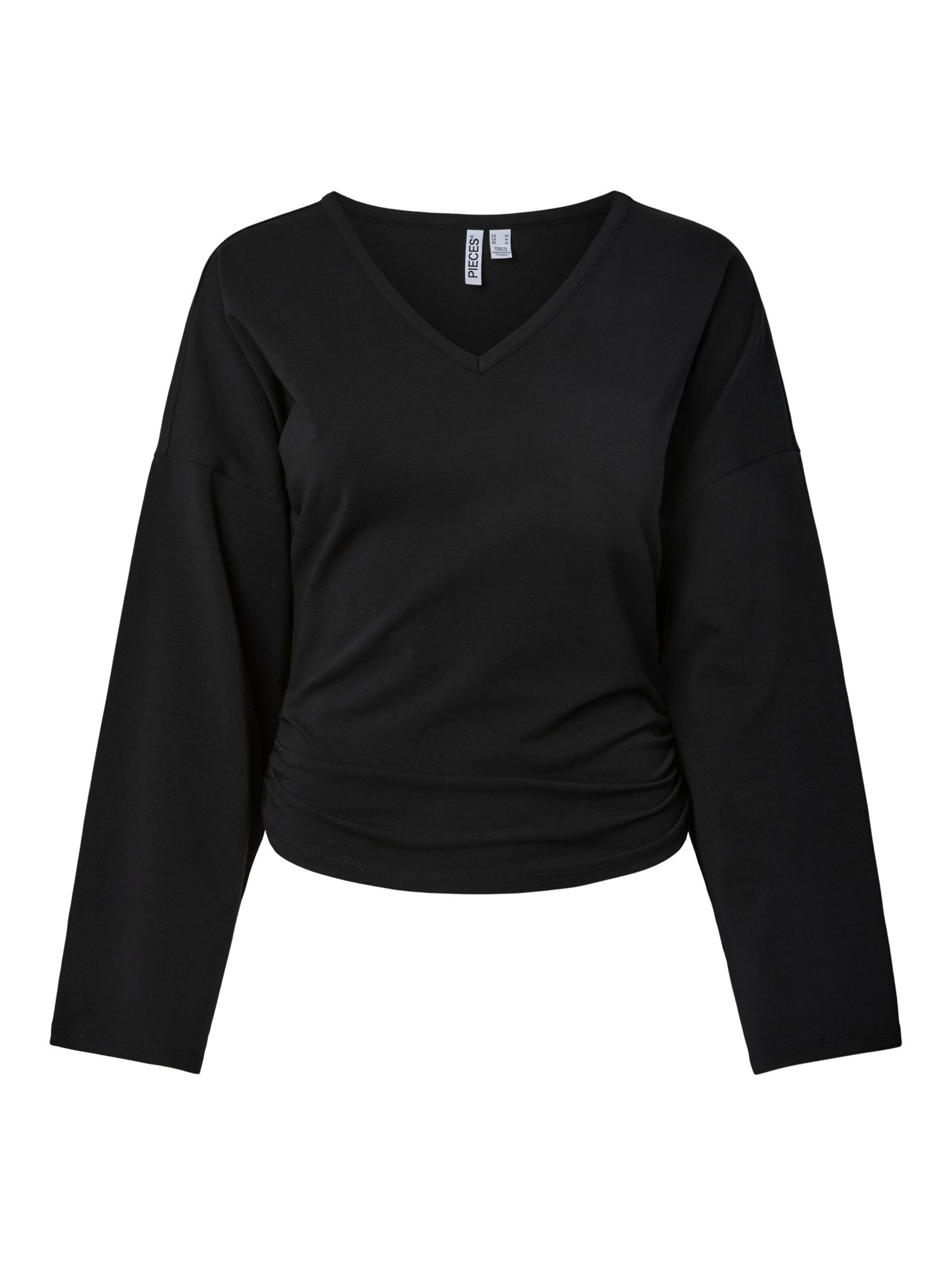 PIECES Shirt in M in Black, Item view