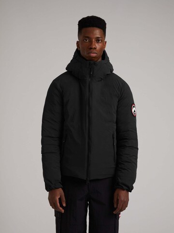 JACK1T Weatherproof jacket 'Cosmos' in Black: front