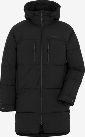 Didriksons Winter Coat 'Hilmer' in Black: front