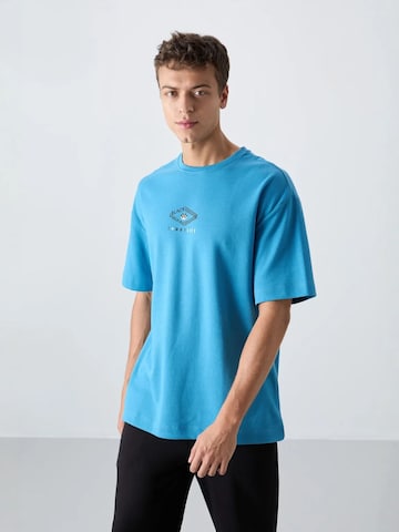 Tommy Life Tričko – modrá: přední strana