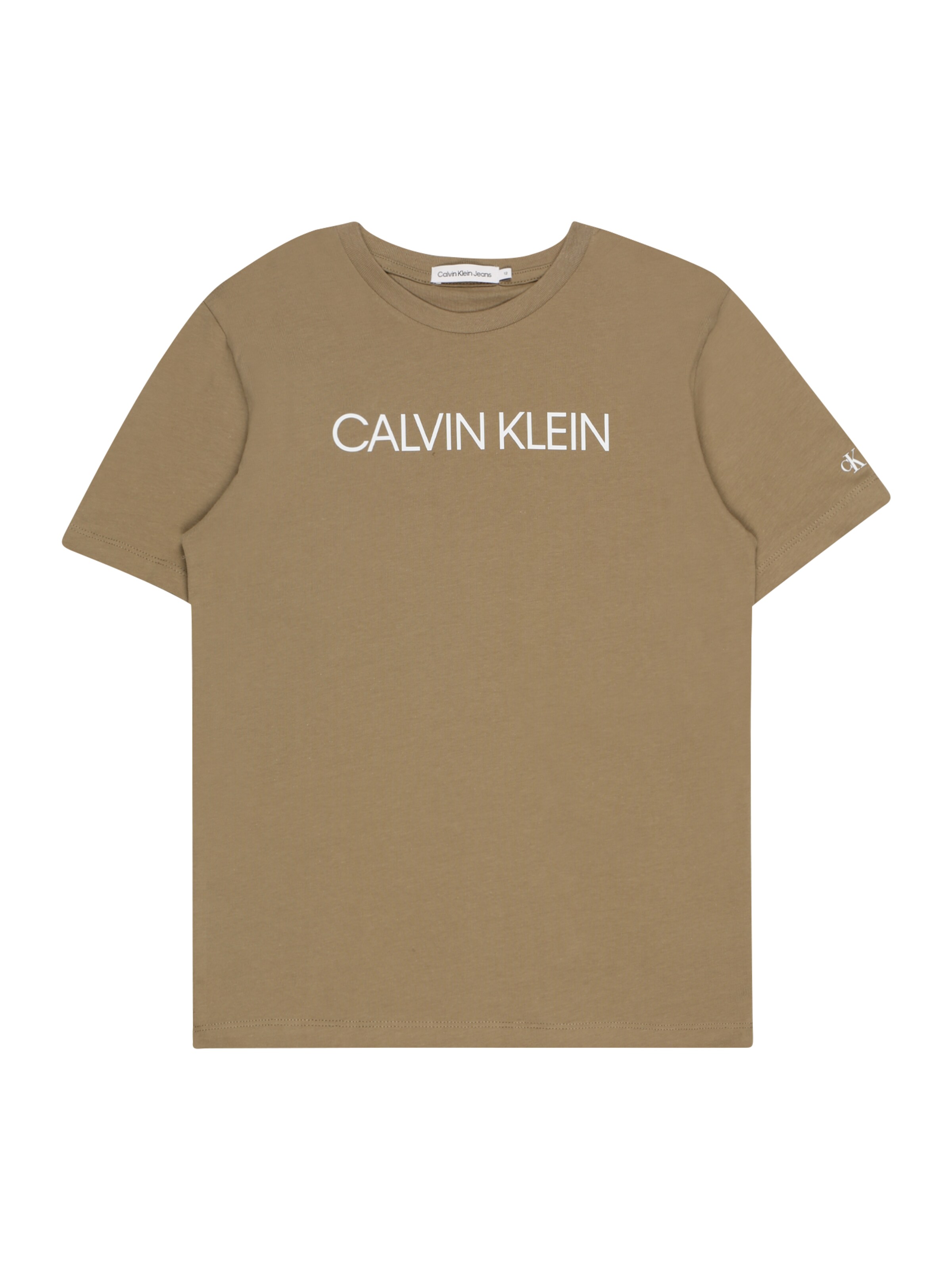 Kinder Teens (Gr. 140-176) Calvin Klein Jeans Shirt in Khaki - OI12657