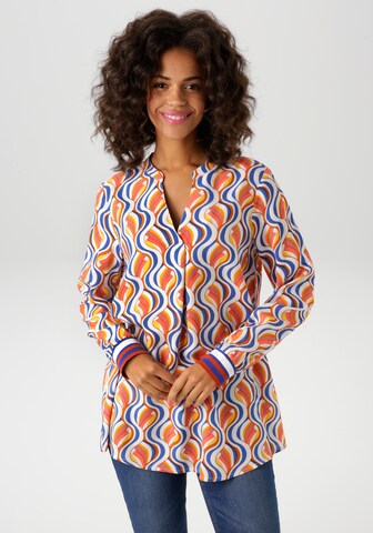 Aniston CASUAL Bluse in Mischfarben: Vorderseite