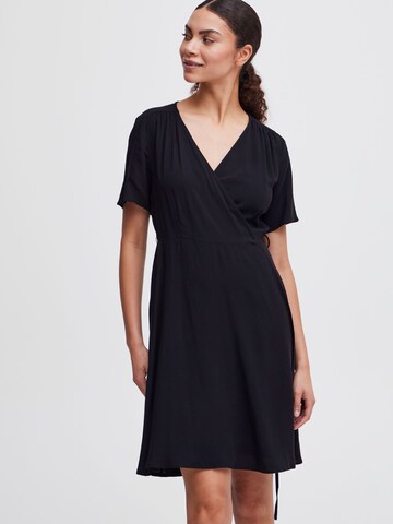 b.young Blusenkleid in Schwarz: Vorderseite