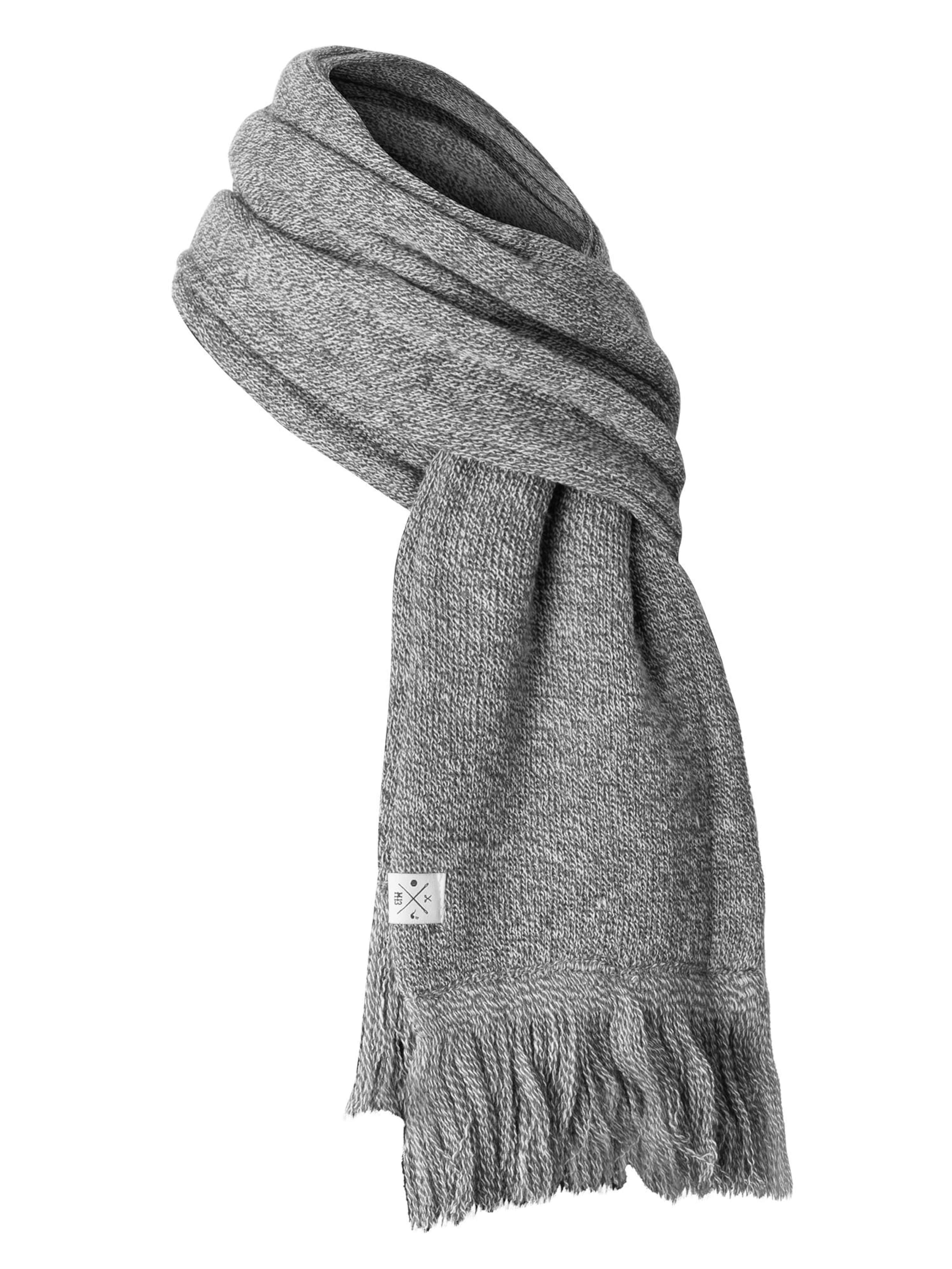Manufaktur13 Scarf 'Fringe' in Grey