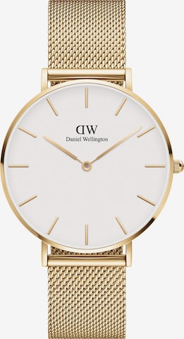 Daniel Wellington Analogt ur 'Petite' i guld: forside