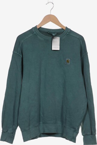 Carhartt WIP Sweatshirt & Zip-Up Hoodie in M in Green: front