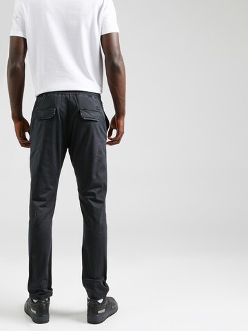 INDICODE JEANS Slim fit Trousers 'Osborne' in Black