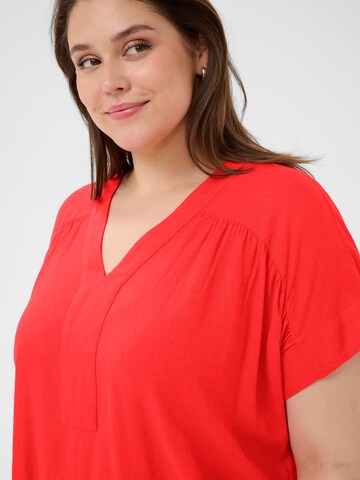 KAFFE CURVE - Blusa 'KCmille' en rojo