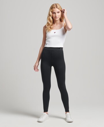 Superdry Skinny Leggings in Black