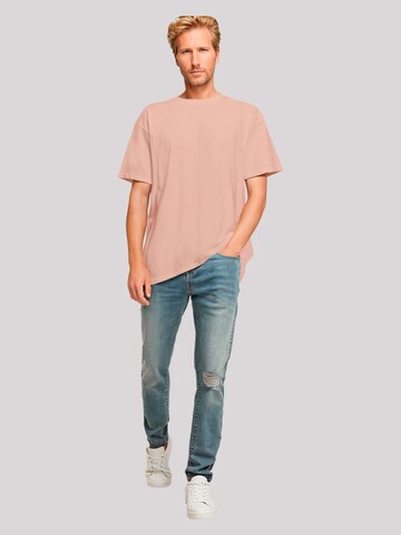 F4NT4STIC T-Shirt 'Bora Bora Leewards Island' in Beige