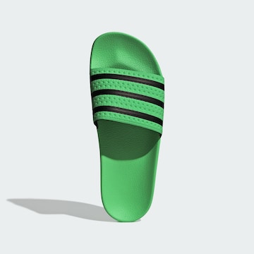 Mule 'Adilette' ADIDAS ORIGINALS en vert
