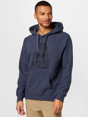 Derbe Sweatshirt in Blue: front