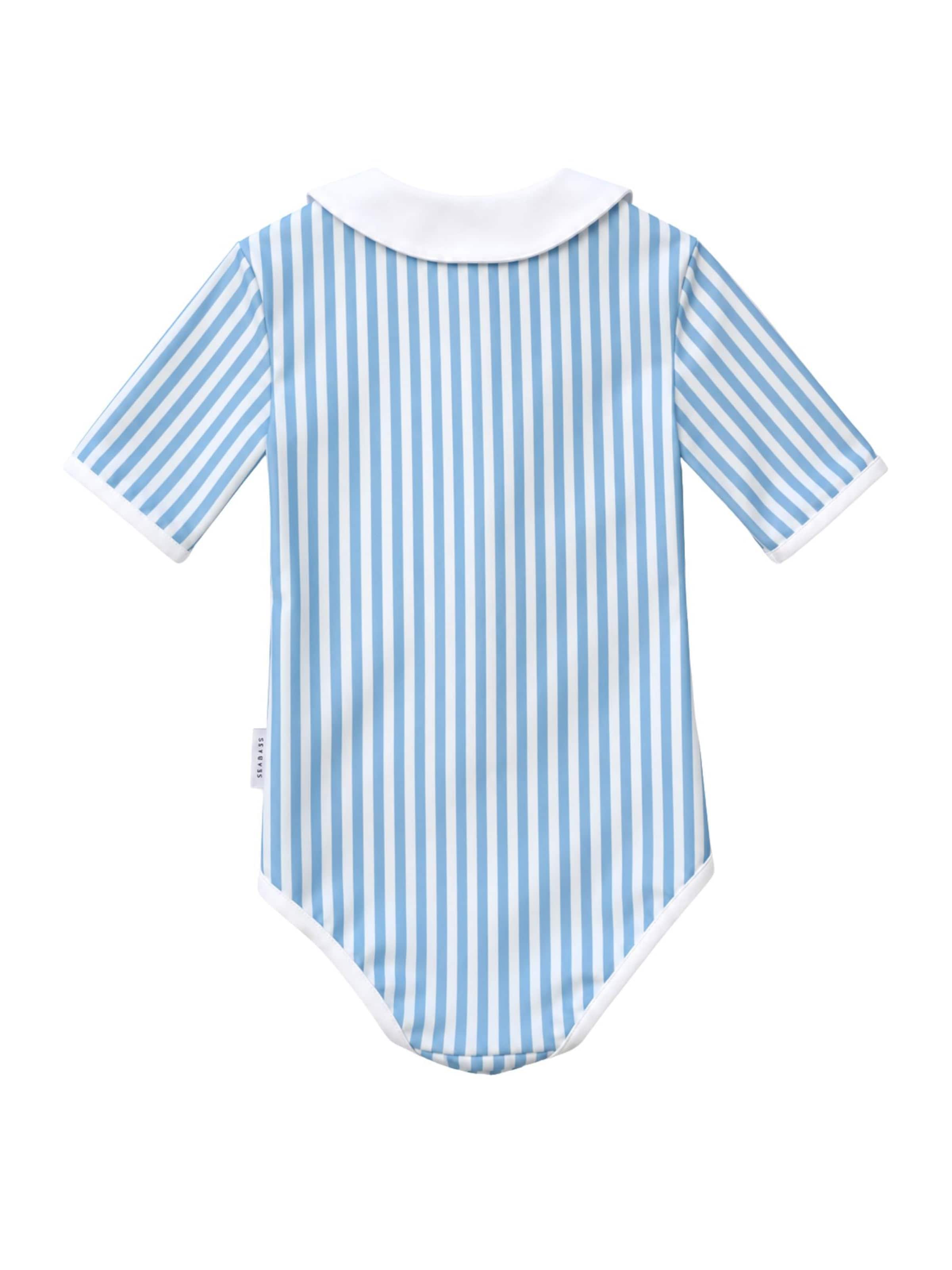 SEABASS Badpak 'Girls Swimsuit Coco' in Blauw