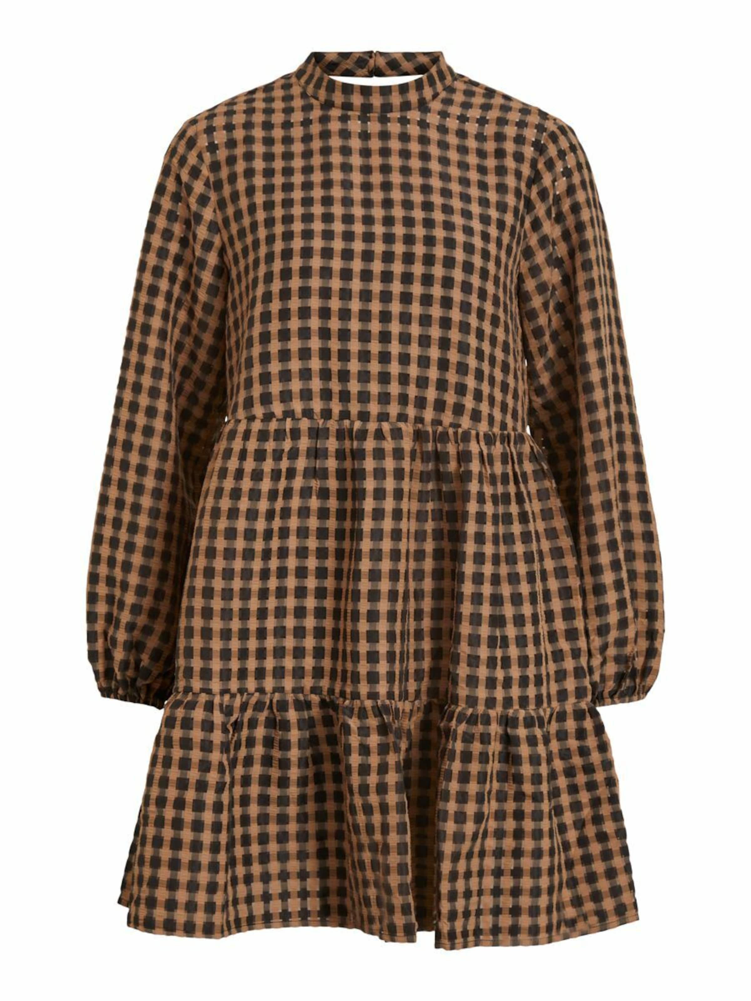 OBJECT Kleid in Braun: Vorderseite