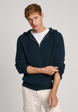 Pullover ' COLIN HOODIE ' di Pepe Jeans in blu: frontale