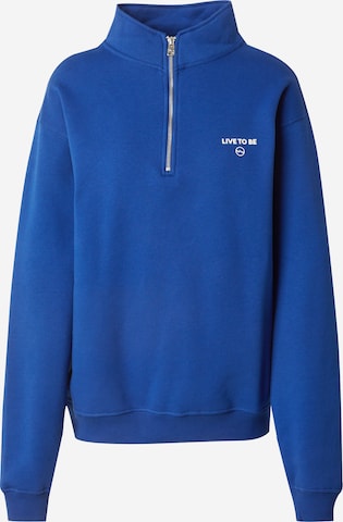 LTB Sweatshirt 'MOZOBA' in Blau: Vorderseite