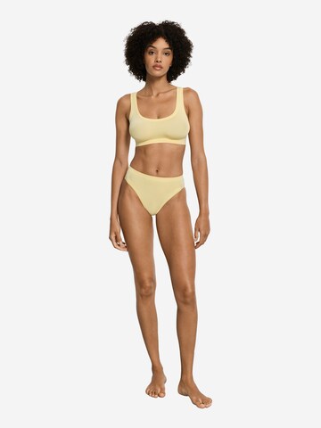 Hanro Midislip ' Touch Feeling ' in Gelb